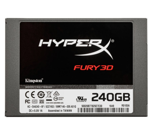 მყარი დისკი HyperX Fury SSD 240GB (KC-S44240-6F)