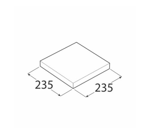 თარო დაფარული სამაგრით ვენგე VELANO 65054 235x235