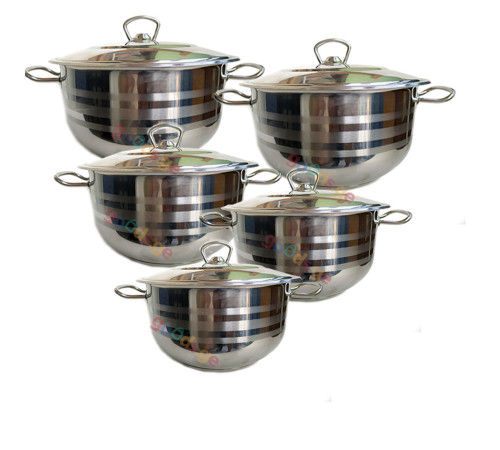 ქვაბების ნაკრები KMAREA 5 PCS BIG