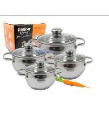 ქვაბების ნაკრები HOFFNER ELEGANCE 9981