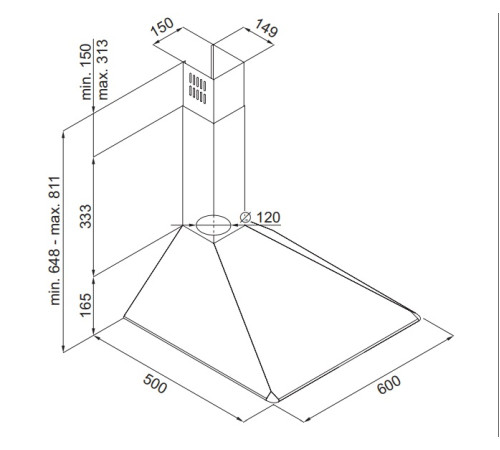 გამწოვი HANSA OKC6111ZH