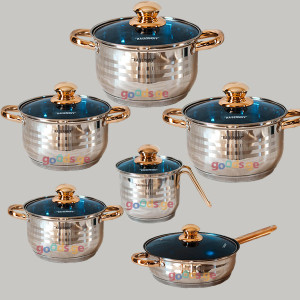 ქვაბების ნაკრები KAISERHOFF KH-0129Q