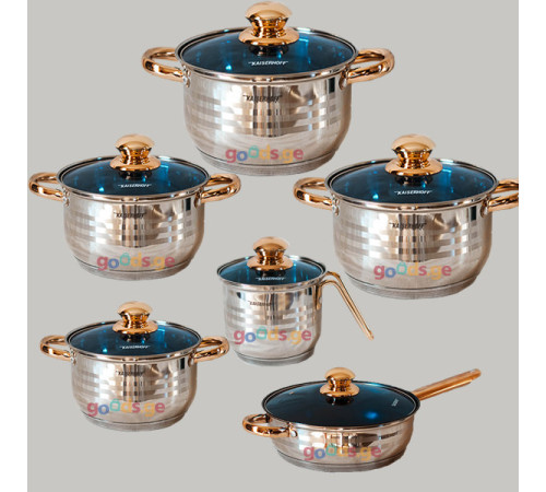 ქვაბების ნაკრები KAISERHOFF KH-0129Q