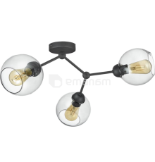 ჭაღი TK Lighting FAIRY შავი 4372 3х E27 max 60W