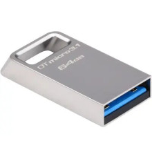 ფლეშ მეხსიერება Kingston Type-A ultra-compact drive 64GB DTMicro USB 3.2  (DTMC3G2/64GB)