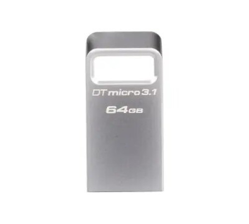 ფლეშ მეხსიერება Kingston Type-A ultra-compact drive 64GB DTMicro USB 3.2  (DTMC3G2/64GB)