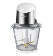 დასაქუცმაცებელი Sencor SCB 6150SS Chopper, 500watt, volume 1500 ml,Rubber anti-skid base,Safety switch, Titan 4 blade