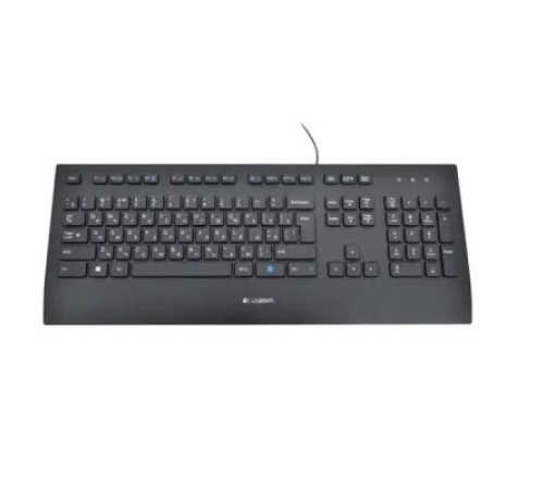 კლავიატურა LOGITECH Corded Keyboard K280E - INTNL Business - Russian layout