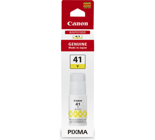 კარტრიჯი CANON Canon INK GI-41 Yellow Ink Bottle for PIXMA G1420, G2420, G2460, G3420, G3460