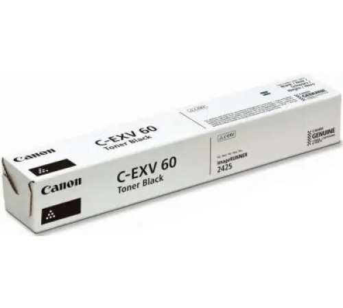 ტონერი Canon C-EXV60 Black For iR 2425/2425i (10000 გვერდი)