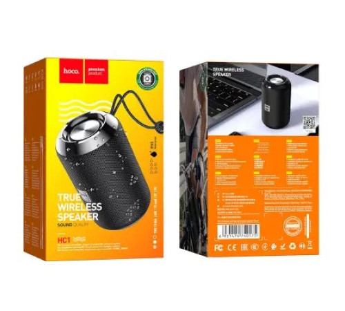 უსადენო დინამიკი HOCO HC1 Trendy sound sports wireless speaker BLACK