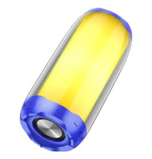 უსადენო დინამიკი hoco HC8 Pulsating colorful luminous wireless speaker - Blue