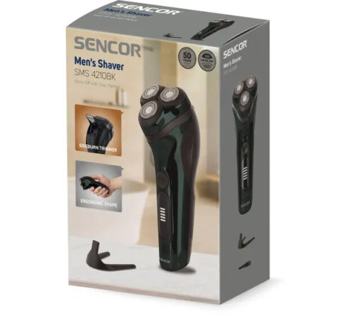 წვერსაპარსი SMS 4210BK Men's Electric Shaver  SENCOR