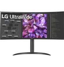 მონიტორი LG UltraWide 34WQ75C 34'' Curved IPS QHD 3440 x 1440 5ms 60Hz
