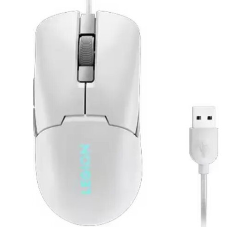მაუსი Lenovo Legion M300s RGB Gaming Mouse (Glacier White)