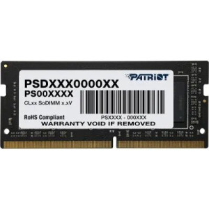 ოპერატიული მეხსიერება Patriot 4GB DDR4 2400MHz SO-DIMM (PSD44G240081S)