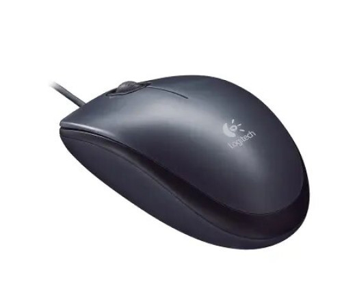 მაუსი LOGITECH M90 Corded Mouse - GREY - USB - EWR2