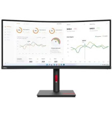 მონიტორი ThinkVision T34w 34'' 3440x1440 4ms 60 Hz Raven Black