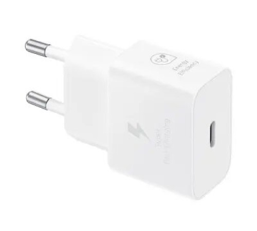დამტენი Samsung 25W EP-T2510 AC  Type-C (w/o cable) White (EP-T2510NWEGRU)
