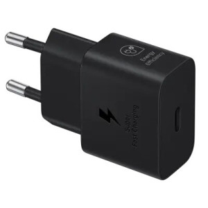 დამტენი Samsung 25W EP-T2510 AC  Type-C (w/o cable) Black (EP-T2510NBEGRU)