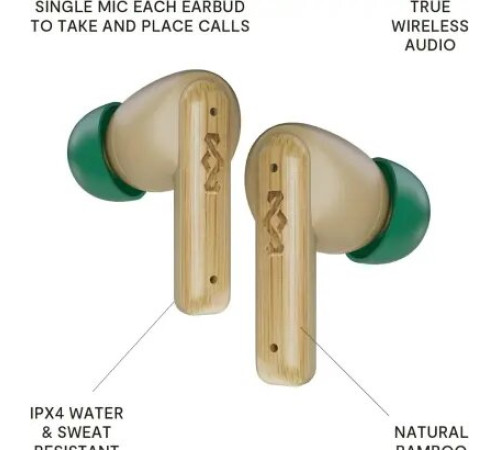 ყურსასმენი House of Marley Little Bird TWS Exec EM-JE123-CE (Cream, Wireless)