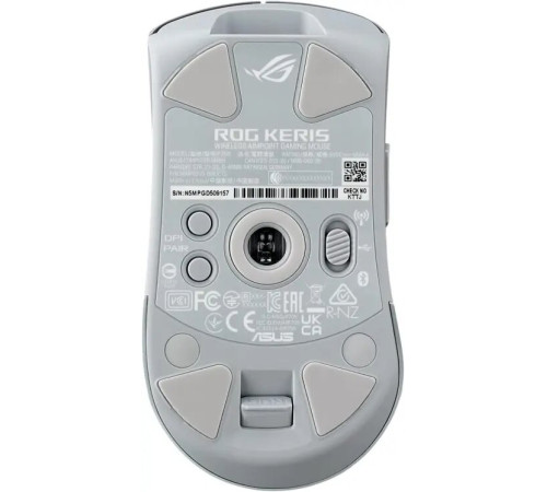 მაუსი Asus ROG Keris Wireless Aimpoint White 36000 DPI Gaming Mouse