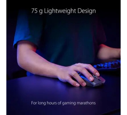 მაუსი Asus ROG Keris Wireless Aimpoint White 36000 DPI Gaming Mouse