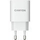დამტენი  Canyon 20W PD Wall Charge USB-C (CNE-CHA20W02) - White