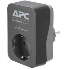 დენის გამანაწილებელი APC Essential SurgeArrest 1 Outlet Black 230V