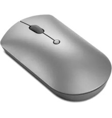მაუსი Lenovo 600 Bluetooth Silent Mouse, Blue Optical Sensor, Adjustable DPI, 4 Button, Microsoft Swift Pair, Windows, Chrome, GY50X88832, Gray