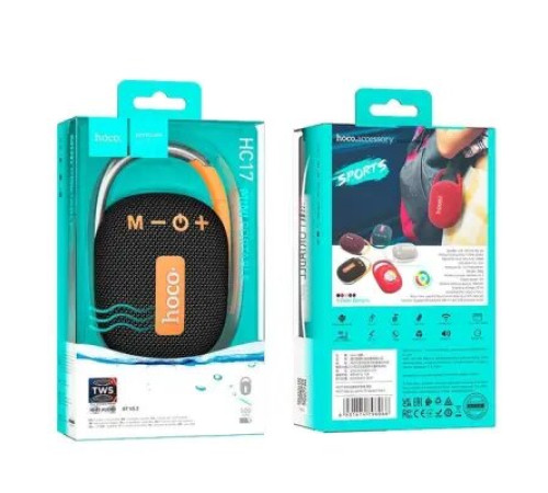 უსადენო დინამიკი Hoco HC17 Easy joy sports wireless speaker Black