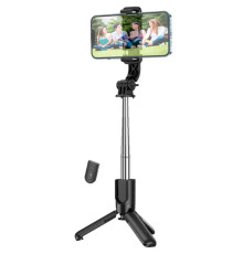 სელფის ჯოხი Hoco K17 Mini Live wireless selfie stick with Tripod - Black