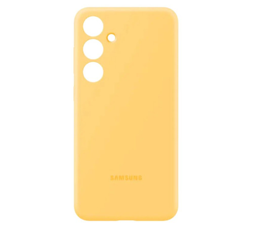 მობილურის ქეისი Samsung Galaxy S24+ Silicone Case yellow (EF-PS926TYEGRU)
