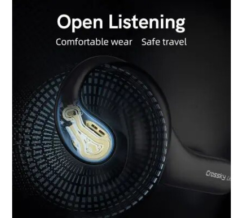 ყურსასმენი QCY Crossky Link Black