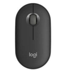 მაუსი LOGITECH Pebble Mouse 2 M350s - TONAL GRAPHITE - BT - EMEA-808 - DONGLELESS