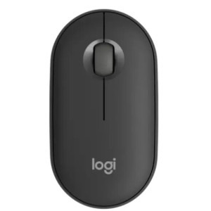მაუსი LOGITECH Pebble Mouse 2 M350s - TONAL GRAPHITE - BT - EMEA-808 - DONGLELESS