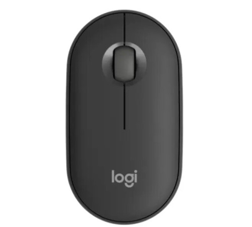 მაუსი LOGITECH Pebble Mouse 2 M350s - TONAL GRAPHITE - BT - EMEA-808 - DONGLELESS
