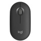 მაუსი LOGITECH Pebble Mouse 2 M350s - TONAL GRAPHITE - BT - EMEA-808 - DONGLELESS