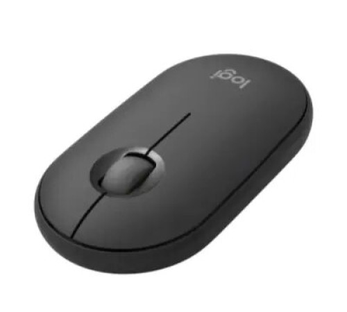 მაუსი LOGITECH Pebble Mouse 2 M350s - TONAL GRAPHITE - BT - EMEA-808 - DONGLELESS