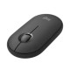 მაუსი LOGITECH Pebble Mouse 2 M350s - TONAL GRAPHITE - BT - EMEA-808 - DONGLELESS