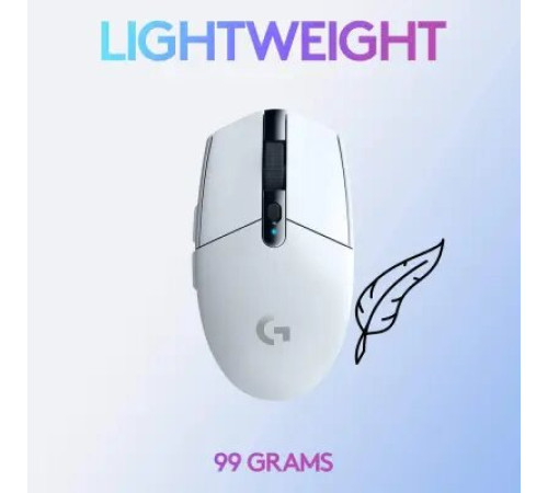 მაუსი LOGITECH G305 LIGHTSPEED Wireless Gaming Mouse - WHITE - EER