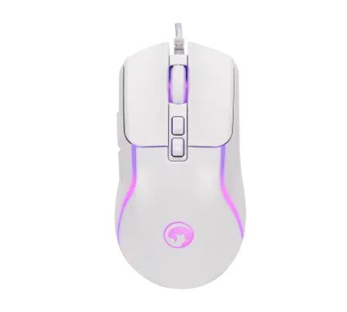 მაუსი MARVO M292 WH  CAPO 20 White Wired Mouse
