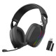 ყურსასმენი Marvo MARVO HG9086W BK  Pulz 70W Black wireless headset
