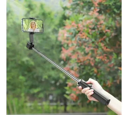 სელფის ჯოხი Hoco K18 Wave four-leg live broadcast holder black