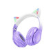ყურსასმენი Hoco W42 Cat Ears BT Headphones Purple Grape