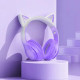 ყურსასმენი Hoco W42 Cat Ears BT Headphones Purple Grape