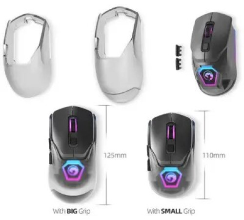 მაუსი MARVO Z FIT PRO G1W GY  Wireless  Mouse