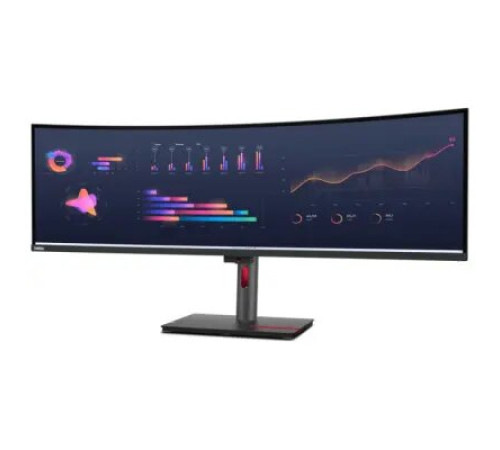 მონიტორი ThinkVision P49w-30 Curved 49'' 5120x1440 350 cd/m²  4ms 60 Hz Black
