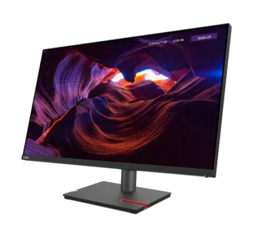 მონიტორი ThinkVision P32p-30 31.5'' 3840x2160 350 cd/m² 60Hz Raven Black