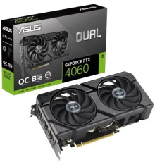 ვიდეო ბარათიs 8GB DUAL-RTX4060-O8G-EVO//RTX4060,HDMI,DP*3,8G,D6